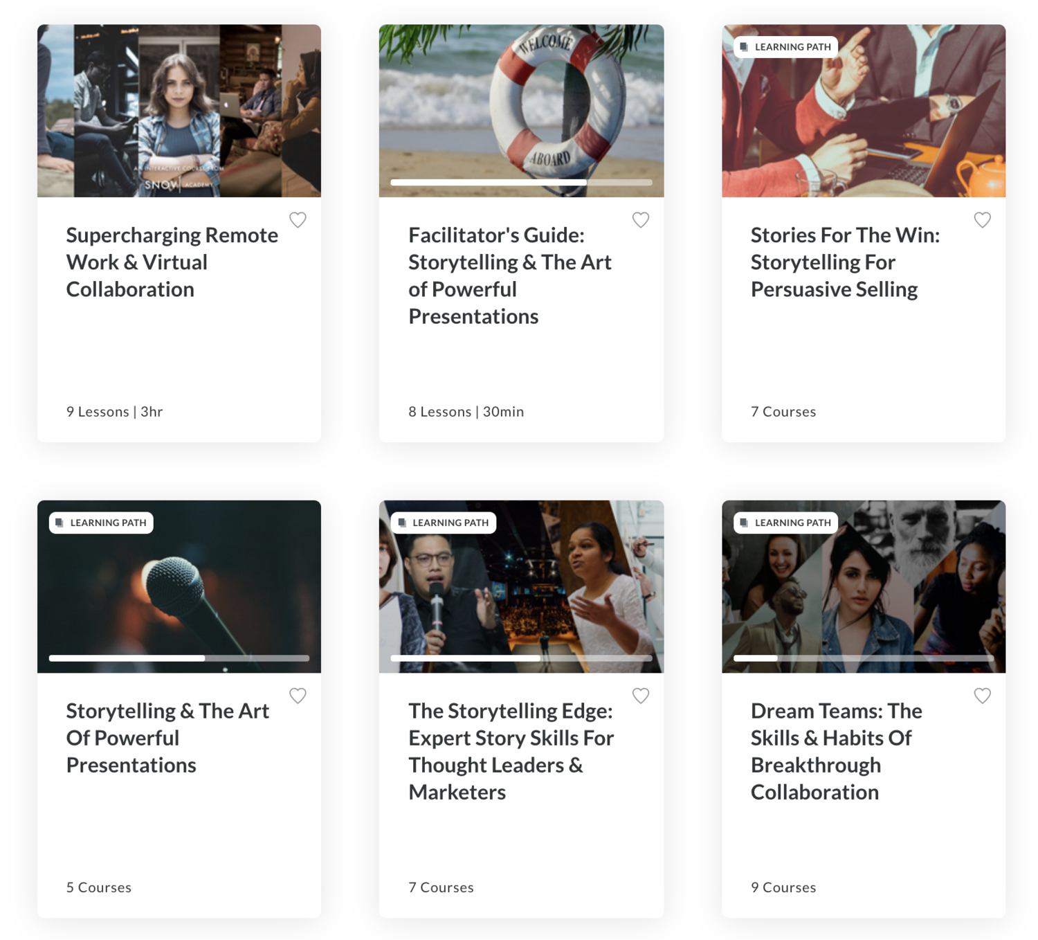 The New Snow Academy Learning Platform