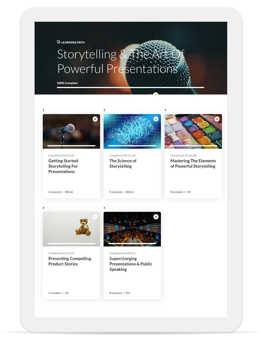 Tablet Presentations